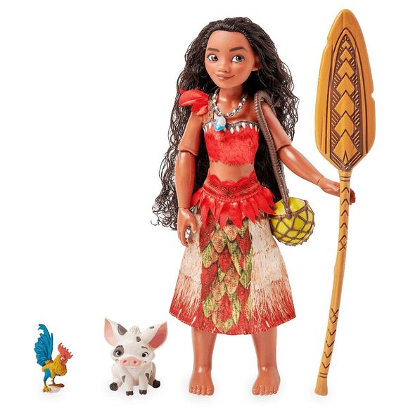 NEW Moana Ocean Adventure Doll Play Set w/ Boat, Pua Hei Hei & more Disney - Picture 5 of 9